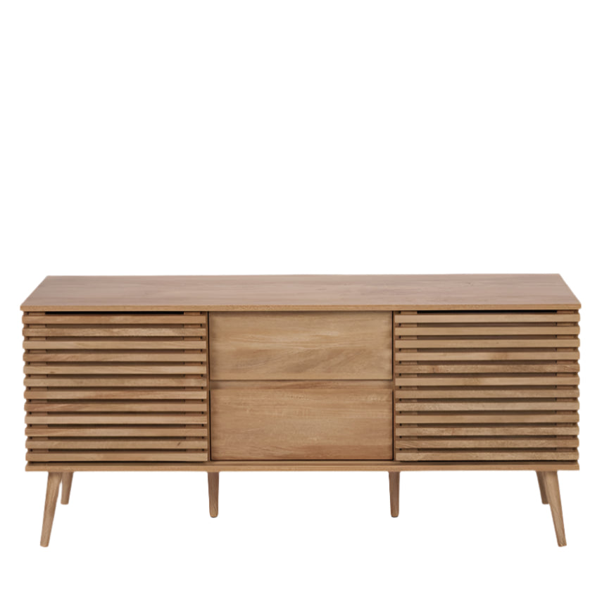 Larvik Natural Eucalyptus Wood Sideboard